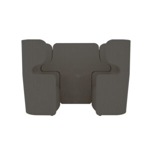 Raum in Raum Lösung Vivo | Zweisitzer | Hohe Rückenlehne