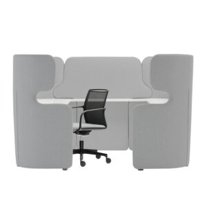 Raum in Raum Lösung Vivo Work | Arbeitsplatz | Zur rechten Seite öffnend